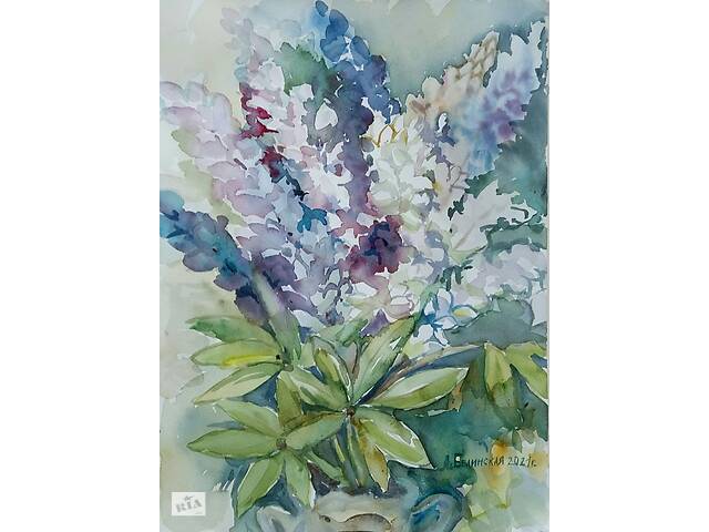 картина акварель - Фото 10