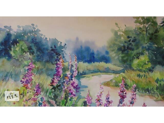 картина акварель - Фото 12