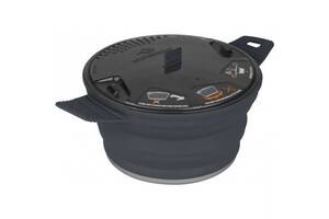 Кастрюля с алюминиевым дном Sea To Summit X-Pot 2.8 L Charcoal (1033-STS AXPOT2.8CH)