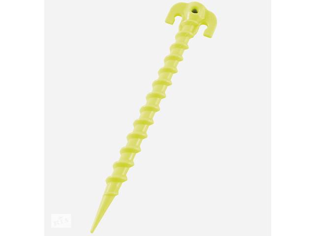 Кілочки Outwell Screw Plastic Peg 25 см 6 шт. Luminous Green (650512) Купи уже сегодня!