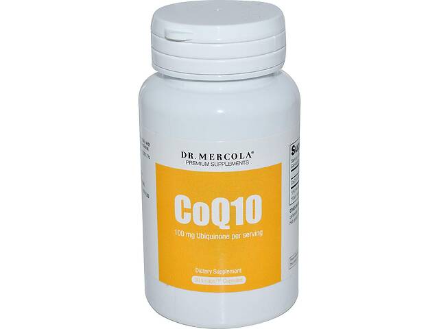 Коэнзим липосомальный Dr. Mercola, Q10, Liposoma CoQ10, 100 мг, 30 капсул (15869)