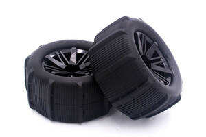 Колеса WL Toys Sand Tires 6324 2шт для машины Conquer монстер-трак RC 1/16 (16101-6324)