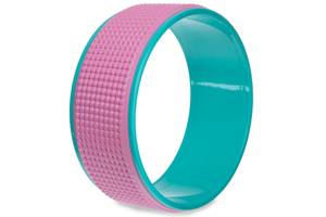 Колесо-кольцо для йоги Fit Wheel Yoga FI-2429 EVA, PP, р-р 33х14см Розовый-мятный (AN0724)