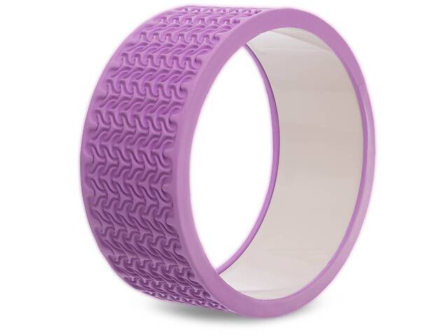 Колесо-кольцо для йоги массажное FHAVK FI-1472 b-14см Фиолетовый