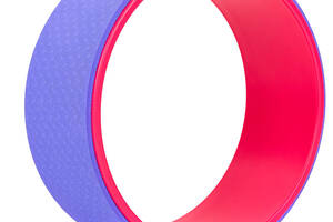 Колесо-кольцо для йоги Record Fit Wheel Yoga FI-7057 PVC, TPE, р-р 32х13см Малиновый-фиолетовый (AN0728)
