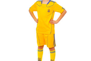Комплект футбольной формы SP-Sport УКРАИНА CO-1006-UKR-12Y-ETM1720 S Желтый