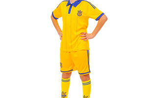 Комплект футбольной формы SP-Sport УКРАИНА CO-3900-UKR-14Y-ETM1720 M Желтый