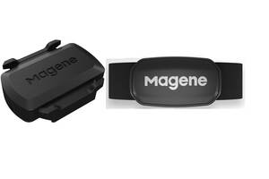 Комплект из двух датчиков: пульса Magene H303 + скорости / каденса Bluetooth 4.0 и ANT+ для Garmin | Polar | Bryton |...
