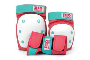 Комплект защиты Rio Roller Triple Pad Set L Red-Mint RIO600-RM-L