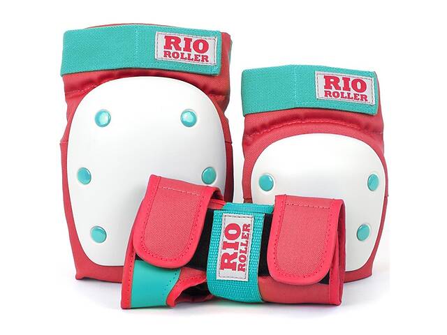 Комплект защиты Rio Roller Triple Pad Set L Red-Mint RIO600-RM-L