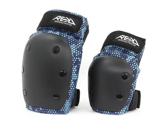 Комплект защиты REKD Heavy Duty Double Jr L Black-Blue