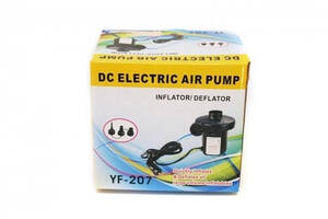 Компрессор насос автомобильный для матрасов 12V Electric Air Pump YF-207