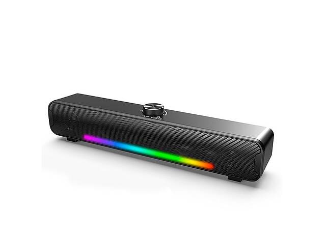 Компьютерная колонка беспроводная ONIKUMA L16 с Bluetooth и RGB подсветкой Black