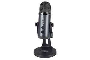 Конденсаторный микрофон студийный Manchez W-900 со стойкой USB Black (3_02469)
