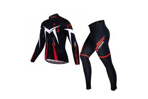 Велокостюм для чоловіків X-Tiger XM-CT-013 Trousers Red S (5107-18013)