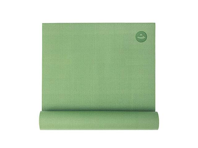 Коврик для йоги Bodhi Asana mat оливковый 183x60x0.4 см в упаковке