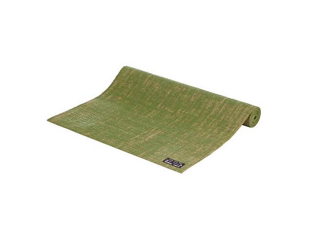 Коврик для йоги Bodhi Jute Pro оливковый183x60x0.4 см