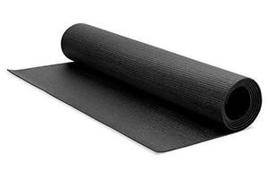 Коврик для йоги ПВХ Stenson R17826 173х60х0.6 см Black