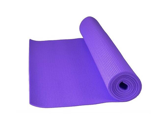 Коврик для йоги и фитнеса Power System PS-4014 Fitness Yoga Mat Purple