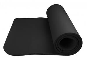 Коврик для йоги и фитнеса Power System PS-4017 FITNESS-YOGA MAT Black (PS-4017_Black)