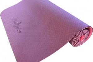 Коврик для йоги и фитнеса Power System Yoga Mat Premium PS-4060 Purple