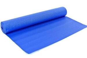Коврик для йоги и фитнеса Stenson 4 мм R17824 синий