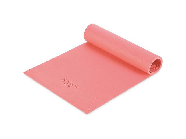 Коврик (мат) для фитнеса и йоги Queenfit 0,5 см темно-розовый