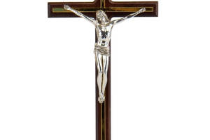 Крест в подарочной упаковке Распятие Иисуса 27х15х3 см Veronese AL226726