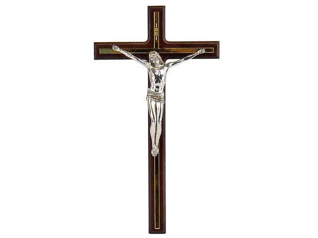 Крест в подарочной упаковке Распятие Иисуса 27х15х3 см Veronese AL226726