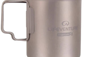 Кружка Lifeventure Titanium Mug 450 мл Сірий 9519