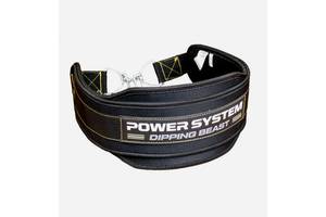 Пояс для обтяжень з ланцюгом Power System PS-3860 Dipping Beast неопреновий Black/Yellow Купи уже сегодня!