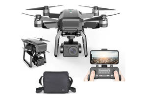 Квадрокоптер SJRC F7 4K Pro - дрон с 4K камерой, 5G Wi-Fi, FPV, GPS, БК моторы, 3 км. до 25 мин. с сумкой