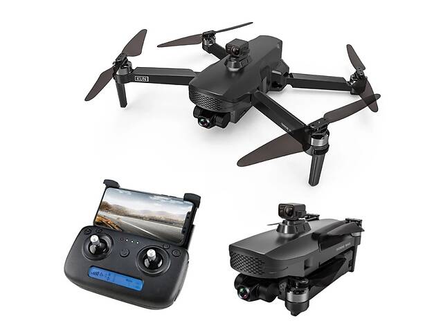 Квадрокоптер ZLRC SG908 PRO MAX с 4K камерой GPS FPV 1500 м 27 мин Black