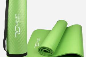 Килимок для йоги та фітнесу 7SPORTS NBR Yoga Mat+ MTS-3 (180*60*1.5см.) Зелений Купи уже сегодня!