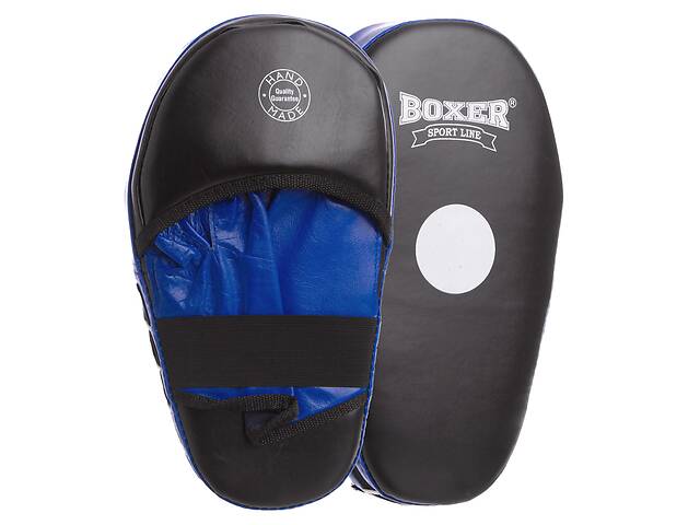 Лапа Прямая BOXER 2006-01 38х18х4,5 Черный-Синий