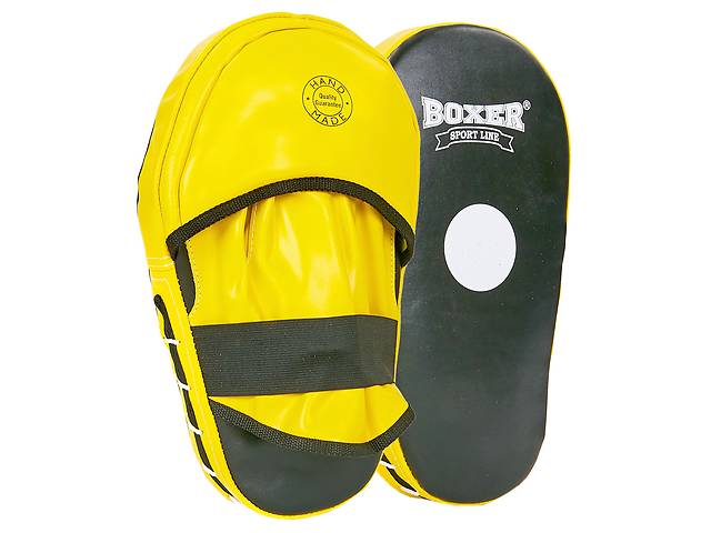 Лапа Прямая BOXER 2006-01 38х18х4,5 Черный-Желтый