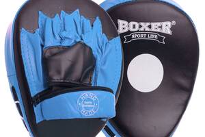 Лапа Изогнутая BOXER 2010-01 19х23х4 Черный-Синий