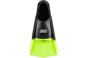 Ласты Aqua Speed Training Fins 5632 (137-38) 37/38 (24-25 см) Черно-зеленые (5908217656322)