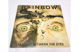 LP пластинка Rainbow 1982 Straight Between The Eyes