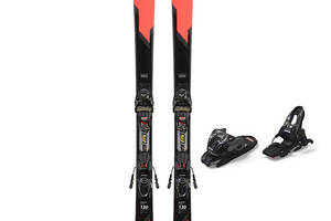 Лыжи горные с креплением Volkl Deacon Prime (130 см) Marker FDT TP 10 80 mm Black/Red