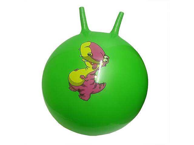 М'яч для фітнесу B5503 ріжки 55 см, 450 грам (Зелений)