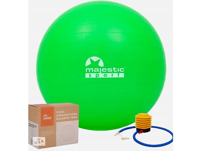 М'яч для фітнесу (фітбол) Majestic Sport 55 см Anti-Burst GVP5028/G Купи уже сегодня!