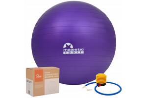 М'яч для фітнесу (фітбол) Majestic Sport 65 см Anti-Burst GVP5028/V
