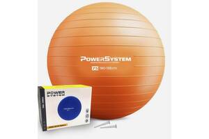 М'яч для фітнесу (фітбол) Power System PS-4013 Ø75 cm PRO Gymball Orange Купи уже сегодня!