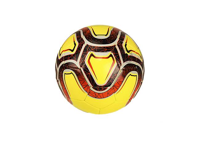 М'яч футбольний Bambi FB20146 №5, TPU діаметр 21,3 см (Жовтий)