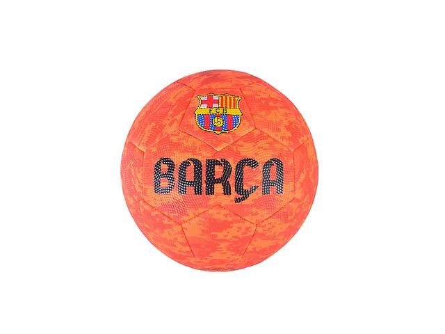 М'яч футбольний Bambi FB2257 №5, PVC діаметр 21,6 см (Помаранчевий)