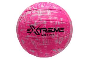 М'яч волейбольний Extreme Motion VB2112 № 5, 260 грам (Рожевий)