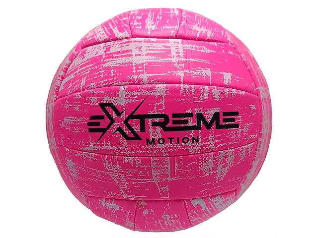 М'яч волейбольний Extreme Motion VB2112 № 5, 260 грам (Рожевий)