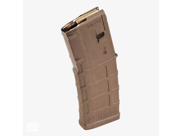 Магазин для AR15 Magpul на 30 патронов цвет Койот PMAG 30 GEN M3 AR/M4 5.56x45mm / .223 Remington (MAG557)