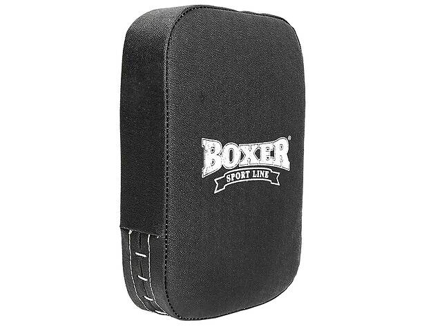 Макивара planeta-sport Прямая Кирза BOXER 1018-02 45х30х10см Черный